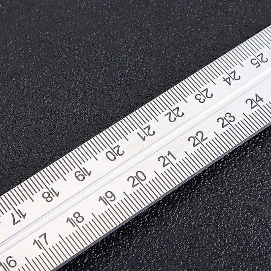 12 Inch 300mm Adjustable Combination Square Angle Ruler 45/90 Degree With Bubble Level