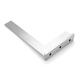 DIN875-2 200x130mm 90 Degree Angle Corner Square Ruler Wide Base Gauge Woodworking Tool DIN875-2 200x130mm 90 Degree Angle Corner Square Ruler Wide Base Gauge Woodworking Tool