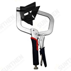 10 Inch Woodworking 90° Angle Vigorously Plier V-shaped Face Clamp With Conor For Drawer Cabinet Woodworking Toolsr For Drawer Woodworking Tools 10 Inch Woodworking 90° Angle Vigorously Plier V-shaped Face Clamp With Conor For Drawer Cabinet Woodworking Toolsr For Drawer Woodworking Tools