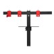 DocotorWood Aluminum Alloy Cabinet Hardware Jig Fixture 4MM+5MM Punching Locator Woodworking Drill Positioning Guide T-ruler DocotorWood Aluminum Alloy Cabinet Hardware Jig Fixture 4MM+5MM Punching Locator Woodworking Drill Positioning Guide T-ruler