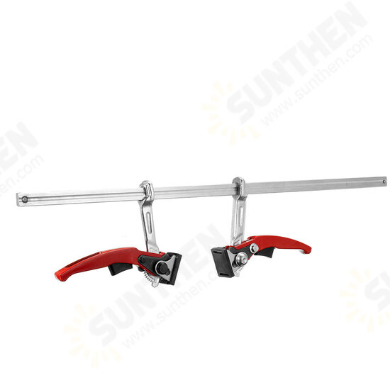 Double Force Variable Clamp Ratchet F Clamp Tightened And Externally Supported Heavy-duty F Clamp Woodworking DIY Hand Tool Double Force Variable Clamp Ratchet F Clamp Tightened And Externally Supported Heavy-duty F Clamp Woodworking DIY Hand Tool