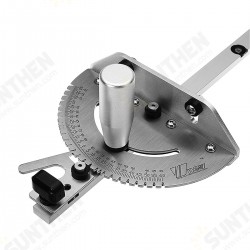 0-90 Degree 450mm Angle Miter Gauge Sawing Assembly Ruler Woodworking Tool for Table Saw Router 0-90 Degree 450mm Angle Miter Gauge Sawing Assembly Ruler Woodworking Tool for Table Saw Router