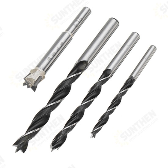 08450 Aluminum Alloy Dowelling Jig Set Wood Dowel Drilling Position Jig Woodworking Tool