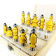 10 Piece 1/2 Inch Shank Architectural Molding Router Bit Set Door Picture Frame Bits with Wood Case Trimming Milling Cutter For Cutter Power Tools 10 Piece 1/2 Inch Shank Architectural Molding Router Bit Set Door Picture Frame Bits with Wood Case Trimming Milling Cutter For Cutter Power Tools