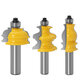 10 Piece 1/2 Inch Shank Architectural Molding Router Bit Set Door Picture Frame Bits with Wood Case Trimming Milling Cutter For Cutter Power Tools 10 Piece 1/2 Inch Shank Architectural Molding Router Bit Set Door Picture Frame Bits with Wood Case Trimming Milling Cutter For Cutter Power Tools