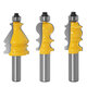 10 Piece 1/2 Inch Shank Architectural Molding Router Bit Set Door Picture Frame Bits with Wood Case Trimming Milling Cutter For Cutter Power Tools 10 Piece 1/2 Inch Shank Architectural Molding Router Bit Set Door Picture Frame Bits with Wood Case Trimming Milling Cutter For Cutter Power Tools