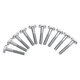 10pcs M6x40mm T-Nut T Sliding Screws For 30 Series Miter Track Woodworking Tool 10pcs M6x40mm T-Nut T Sliding Screws For 30 Series Miter Track Woodworking Tool