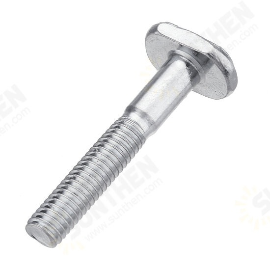 10pcs M6x40mm T-Nut T Sliding Screws For 30 Series Miter Track Woodworking Tool