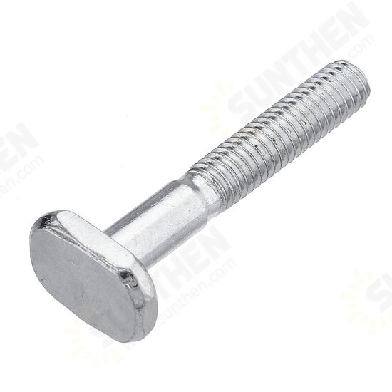 10pcs M6x40mm T-Nut T Sliding Screws For 30 Series Miter Track Woodworking Tool 10pcs M6x40mm T-Nut T Sliding Screws For 30 Series Miter Track Woodworking Tool