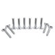 10pcs M6x40mm T-Nut T Sliding Screws For 30 Series Miter Track Woodworking Tool 10pcs M6x40mm T-Nut T Sliding Screws For 30 Series Miter Track Woodworking Tool