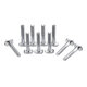 10pcs M6x40mm T-Nut T Sliding Screws For 30 Series Miter Track Woodworking Tool