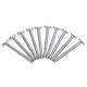 10pcs M8x100mm T-Nut Sliding Screws For 30 Series Miter Track T-Slot Woodworking Tool 10pcs M8x100mm T-Nut Sliding Screws For 30 Series Miter Track T-Slot Woodworking Tool