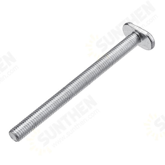 10pcs M8x100mm T-Nut Sliding Screws For 30 Series Miter Track T-Slot Woodworking Tool 10pcs M8x100mm T-Nut Sliding Screws For 30 Series Miter Track T-Slot Woodworking Tool
