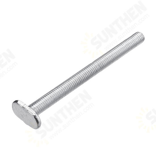 10pcs M8x100mm T-Nut Sliding Screws For 30 Series Miter Track T-Slot Woodworking Tool 10pcs M8x100mm T-Nut Sliding Screws For 30 Series Miter Track T-Slot Woodworking Tool