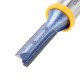 1/2 Inch Shank 2 Flutes Straight Router Bit Cutter Blue Coated Carbide Woodworking Tool