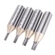1/2 Inch Shank Double Flute Straight Router Bit Cutter Golden Coated CNC Carbide Wood Cutting Tool