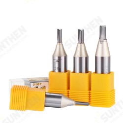 1/2 Inch Shank Double Flute Straight Router Bit Cutter Golden Coated CNC Carbide Wood Cutting Tool 1/2 Inch Shank Double Flute Straight Router Bit Cutter Golden Coated CNC Carbide Wood Cutting Tool
