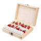 12pcs 1/4 Inch Shank Router Bit Set Carbide Rotary Wood Cutter Milling Cutter Woodworking Trimming Engraving Carving Cutting Tools 12pcs 1/4 Inch Shank Router Bit Set Carbide Rotary Wood Cutter Milling Cutter Woodworking Trimming Engraving Carving Cutting Tools
