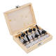 12pcs 8mm Shank Tungsten Carbide Router Bit Set With Wooden Case Woodworking Cutter 12pcs 8mm Shank Tungsten Carbide Router Bit Set With Wooden Case Woodworking Cutter
