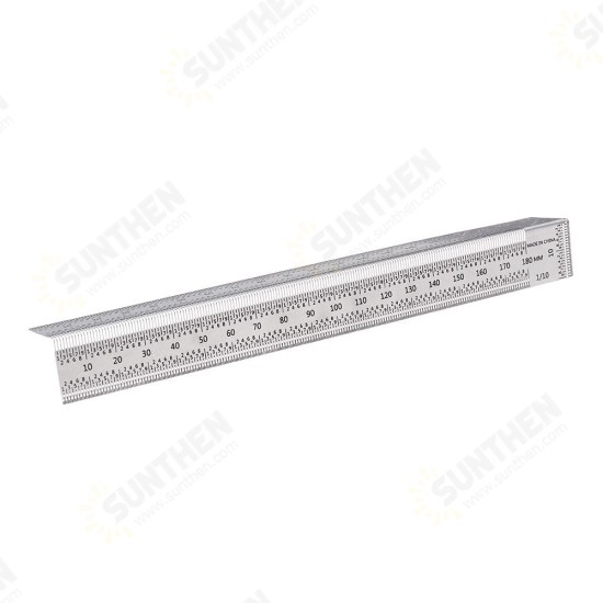 180mm Stainless Steel Precision Bend Ruler Woodworking 90 Degree Square Marking Ruler Carpenter Hole Positioning Line Scribing Tool 180mm Stainless Steel Precision Bend Ruler Woodworking 90 Degree Square Marking Ruler Carpenter Hole Positioning Line Scribing Tool
