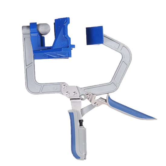 2 Pack Auto-adjustable 90 Degree Corner Clamp Face Frame Clamp Woodworking Clamp
