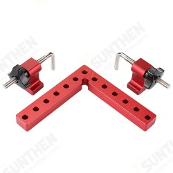 2 Set Woodworking Precision Clamping Square L-Shaped Auxiliary Fixture Splicing Board Positioning Panel Fixed Clip Carpenter Square Ruler Tool 2 Set Woodworking Precision Clamping Square L-Shaped Auxiliary Fixture Splicing Board Positioning Panel Fixed Clip Carpenter Square Ruler Tool
