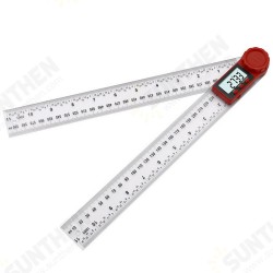 2in1 200/300mm Transparent Digital Angle Ruler 360° LCD Display Inclinometer Electron Goniometer Protractor Finder Meter Inch Metric Measuring Tool 2in1 200/300mm Transparent Digital Angle Ruler 360° LCD Display Inclinometer Electron Goniometer Protractor Finder Meter Inch Metric Measuring Tool