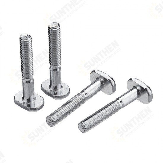 20pcs M6x40mm T-Nut T Sliding Screws For 30 Series Miter Track Woodworking Tool 20pcs M6x40mm T-Nut T Sliding Screws For 30 Series Miter Track Woodworking Tool