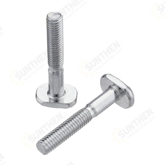 20pcs M6x40mm T-Nut T Sliding Screws For 30 Series Miter Track Woodworking Tool 20pcs M6x40mm T-Nut T Sliding Screws For 30 Series Miter Track Woodworking Tool