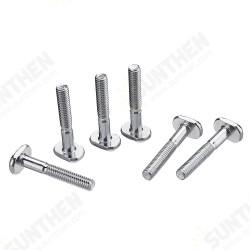 20pcs M6x40mm T-Nut T Sliding Screws For 30 Series Miter Track Woodworking Tool 20pcs M6x40mm T-Nut T Sliding Screws For 30 Series Miter Track Woodworking Tool