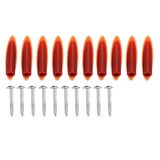 20pcs Woodworking Plug and Screw for Pocket Hole Jig
