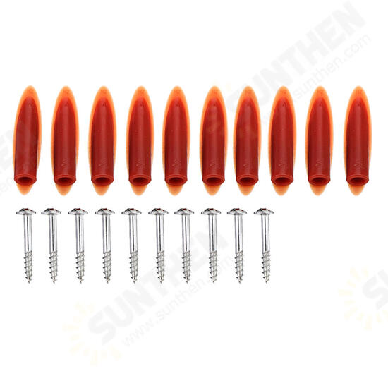 20pcs Woodworking Plug and Screw for Pocket Hole Jig