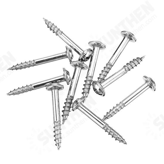 20pcs Woodworking Plug and Screw for Pocket Hole Jig