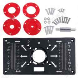 235x120x8mm Trimming Machine Flip Panel Woodworking Router Table Insert Plate for Makita RT0700c 235x120x8mm Trimming Machine Flip Panel Woodworking Router Table Insert Plate for Makita RT0700c