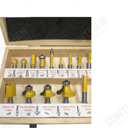 24PCS 8mm Shank DIY Woodworking Router Bits Set Milling Cutter for Wood Flush Straight Chamfer Trimming Engraving Tool 24PCS 8mm Shank DIY Woodworking Router Bits Set Milling Cutter for Wood Flush Straight Chamfer Trimming Engraving Tool