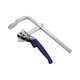 300-800mm Length Quick Guide Rail Clamp Carpenter F Clamp Quick Clamping for MFT and Guide Rail System Woodworking DIY Hand Tool 300-800mm Length Quick Guide Rail Clamp Carpenter F Clamp Quick Clamping for MFT and Guide Rail System Woodworking DIY Hand Tool