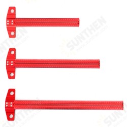 300/400/500/600mm Woodworking Line Scriber T-type Ruler 1mm Hole Crossed Ruler Aluminum Alloy Marking Gauge 300/400/500/600mm Woodworking Line Scriber T-type Ruler 1mm Hole Crossed Ruler Aluminum Alloy Marking Gauge