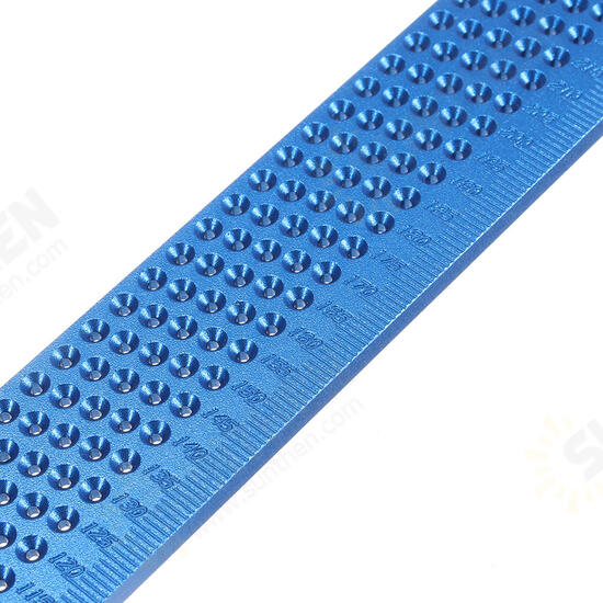300/400mm Adjustable Angle Woodworking T Ruler Hole Positioning Crossed Marking Gauge Scriber Measuring Tool 300/400mm Adjustable Angle Woodworking T Ruler Hole Positioning Crossed Marking Gauge Scriber Measuring Tool