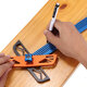 300/400mm Adjustable Angle Woodworking T Ruler Hole Positioning Crossed Marking Gauge Scriber Measuring Tool 300/400mm Adjustable Angle Woodworking T Ruler Hole Positioning Crossed Marking Gauge Scriber Measuring Tool