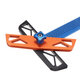 300/400mm Adjustable Angle Woodworking T Ruler Hole Positioning Crossed Marking Gauge Scriber Measuring Tool 300/400mm Adjustable Angle Woodworking T Ruler Hole Positioning Crossed Marking Gauge Scriber Measuring Tool