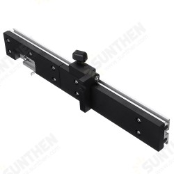 30x60x450mm Aluminum Box Joint Jig with Stop Set For Miter Gauge Woodworking Tool 30x60x450mm Aluminum Box Joint Jig with Stop Set For Miter Gauge Woodworking Tool