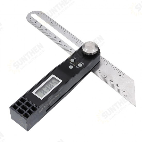 360° LCD Digital Sliding T Bevel Gauge Angle Finder T Digital Protractor Angle Ruler 360° LCD Digital Sliding T Bevel Gauge Angle Finder T Digital Protractor Angle Ruler