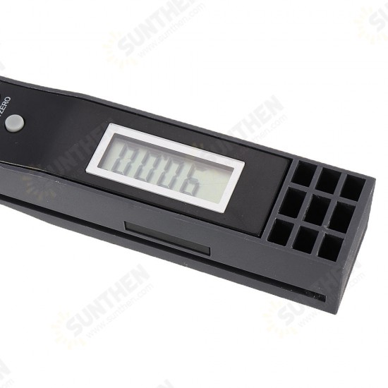 360° LCD Digital Sliding T Bevel Gauge Angle Finder T Digital Protractor Angle Ruler