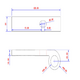 4pcs Quick Acting Hold Down Clamp T-Track Clamping Tool for T-Slot Woodworking 4pcs Quick Acting Hold Down Clamp T-Track Clamping Tool for T-Slot Woodworking
