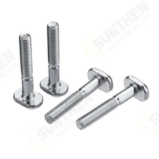 50pcs M6x40mm T-Nut T Sliding Screws For 30 Series Miter Track Woodworking Tool 50pcs M6x40mm T-Nut T Sliding Screws For 30 Series Miter Track Woodworking Tool