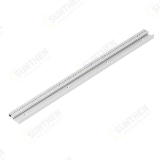 600/800/1000/1220mm Aluminum Alloy T-Track Woodworking T-slot Miter Track with Scale/Miter Track Stop 600/800/1000/1220mm Aluminum Alloy T-Track Woodworking T-slot Miter Track with Scale/Miter Track Stop