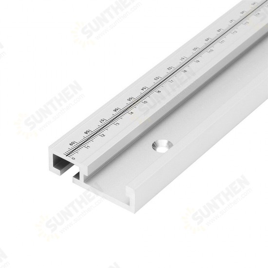 600/800/1000/1220mm Aluminum Alloy T-Track Woodworking T-slot Miter Track with Scale/Miter Track Stop 600/800/1000/1220mm Aluminum Alloy T-Track Woodworking T-slot Miter Track with Scale/Miter Track Stop