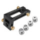 6/8/10/12mm Baby Bed Crib Screws Hardware Drill Guide Hole Punch Locator Flat Screw Drill Jig for Beds Headboards Chairs Furniture Woodworking Tool 6/8/10/12mm Baby Bed Crib Screws Hardware Drill Guide Hole Punch Locator Flat Screw Drill Jig for Beds Headboards Chairs Furniture Woodworking Tool