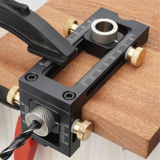 6/8/10/12mm Baby Bed Crib Screws Hardware Drill Guide Hole Punch Locator Flat Screw Drill Jig for Beds Headboards Chairs Furniture Woodworking Tool