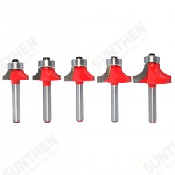 6mm Shank Corner Round Over Router Bit with Bearing Cleaning Flush Milling Cutter for Wood Woodworking Tool 6mm Shank Corner Round Over Router Bit with Bearing Cleaning Flush Milling Cutter for Wood Woodworking Tool